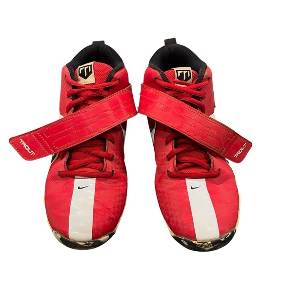 Nike Force Trout 7 Keystone Cleats Youth Kids Red Baseball CQ7642-602 Size 5Y - Picture 4 of 8